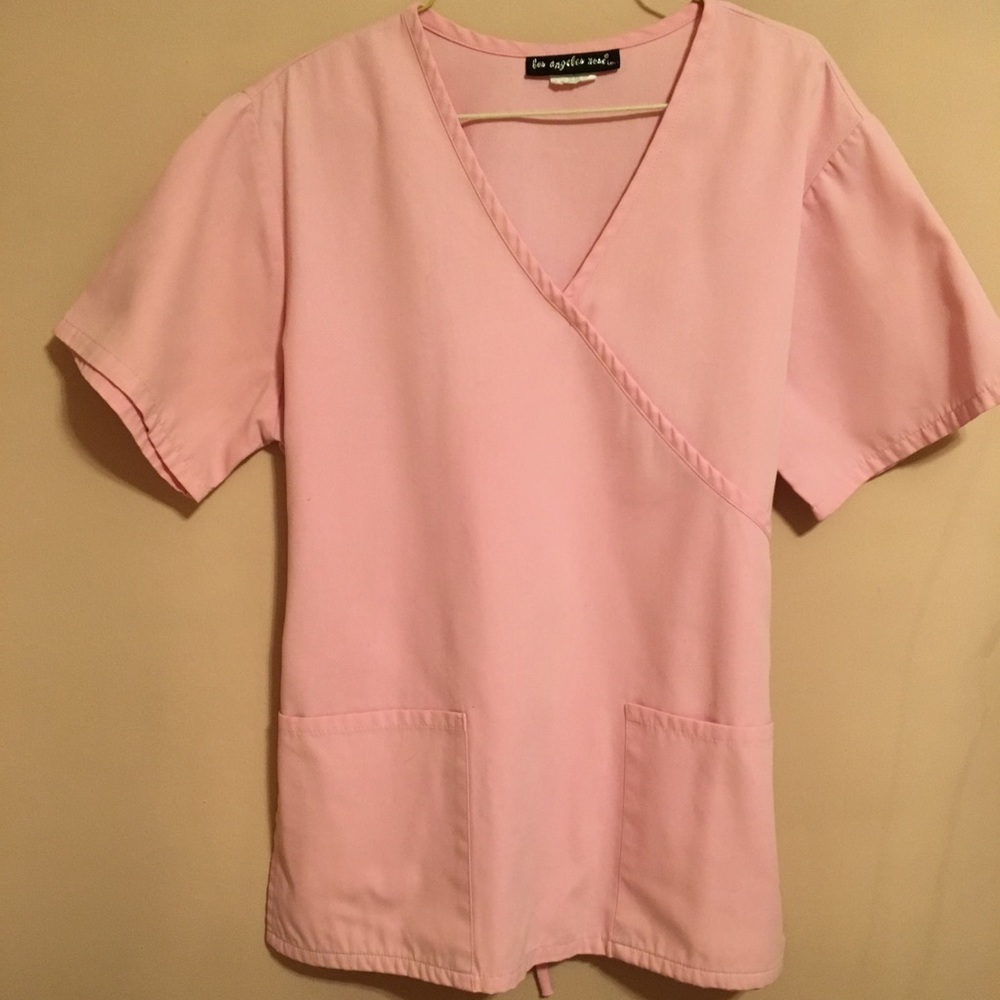 Pink medical/ dental scrub set. EUC